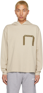 Худи цвета хаки &apos;Le Sweatshirt Desenho&apos; Jacquemus