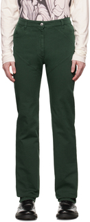 Зеленые джинсы Telford Maximilian Davis