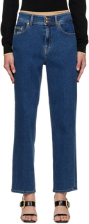 Синие джинсы Нина Versace Jeans Couture