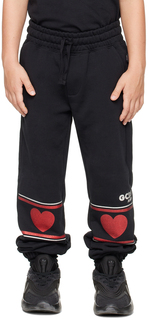 Детские брюки Black Hearts Lounge GCDS Kids