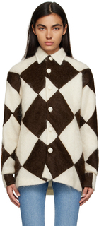 Off-White и коричневая куртка Frankie Tanner Fletcher