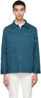 Синяя рабочая куртка Barney Nudie Jeans