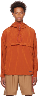 Оранжевая куртка-анорак SUNNEI