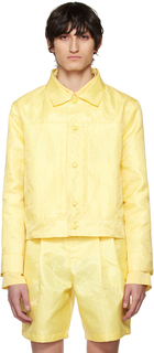 Желтая куртка Trucker из арамида Kanghyuk