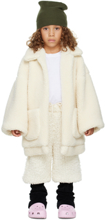 Детская белая куртка &apos;Photo Stitch Embroidery&apos; Doublet