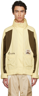 Эксклюзивная желто-коричневая куртка SSENSE Oasis Shell Kijun