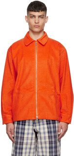 Оранжевая хлопковая куртка Gentle Fullness