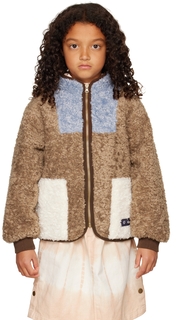 Детская коричневая флисовая куртка Summit Wynken