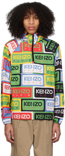 Разноцветная куртка Kenzo Paris Labels
