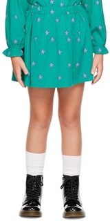 Детская зеленая юбка со звездами The Campamento