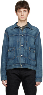 Синяя джинсовая куртка Overdale RRL