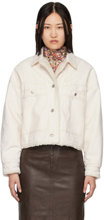 Джинсовая куртка Off-White Paoleta Isabel Marant