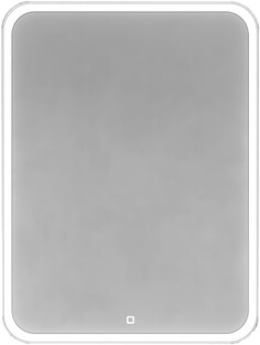 Зеркальный шкаф 60,2x80 см белый Jorno Modul Mol.03.60/P/W/JR