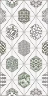 Декор Azori Devore Light Geometria 31,5x63