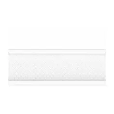 Бордюр объемный Катрин белый (13-01-1-25-43-00-1451-0) 15x25 Нефрит Керамика