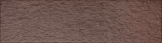 Клинкерная плитка Керамин Амстердам 4 рельеф коричневый 24,5x6,5