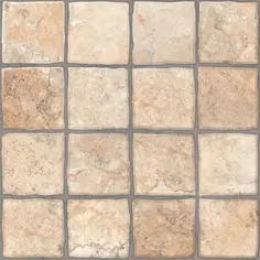 Керамогранит Керамин Карфаген 3 бежевый 40x40