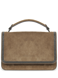 Сумка замшевая Brunello Cucinelli