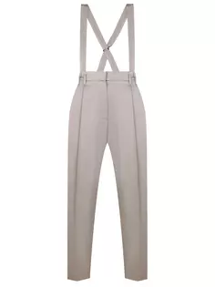 Брюки из вискозы и хлопка Brunello Cucinelli