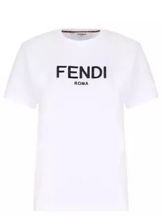 Футболка хлопковая Fendi