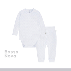 Комплекты детской одежды Bossa Nova Комплект для новорожденных Ажур 055БК (боди и ползунки)