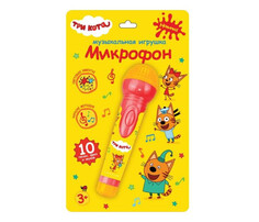 Музыкальные инструменты Музыкальный инструмент Умка микрофон Три Кота Umka