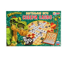 Настольные игры Умные игры Настольная игра Гигантозавр Собери слово
