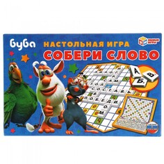 Настольные игры Умные игры Развивающая настольная игра Буба Собери слово