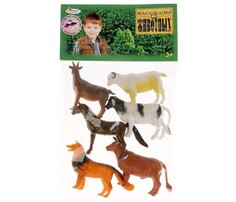 Игровые фигурки Играем вместе Набор из 6-ти домашних животных 7.5 см