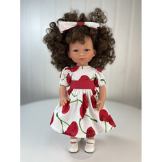 Куклы и одежда для кукол TuKiTu Кукла Селия кудрявая шатенка 34 см