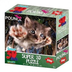 Пазлы Prime 3D Пазл Озорник (100 фрагментов)