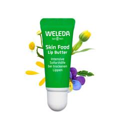 Косметика для мамы Weleda Питательный бальзам для губ Skin Food 8 мл