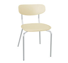 Стул SHT-S85М-2 бежевый/бежевый/хром лак Bravo