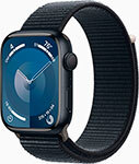 Смарт-часы Apple Watch Series 9, A2978, 41 мм, темная ночь, Sport Loop (MR8Y3ZP/A)