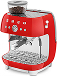 Кофеварка эспрессо Smeg EGF03RDEU, цвет красный