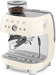 Кофеварка эспрессо Smeg EGF03CREU, цвет кремовый