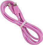 Дата-кабель mObility Type-C - Lightning, 3 А, фиолетовый