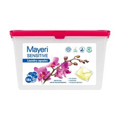 Капсулы для стирки Mayeri, Sensitive ЭКО, 18 шт