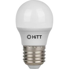 Лампа светодиодная E14, 13 Вт, 230 В, шар, 6500 К, свет холодный, HiTT, HiTT-PL-G45