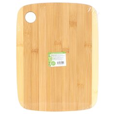 Доска разделочная бамбук, 30.5х23х1 см, прямоугольная, Daniks, Бамбук, H-1568