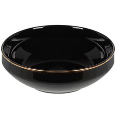 Салатник фарфор, круглый, 14 см, Black Gold, Domenik, DM3013-1