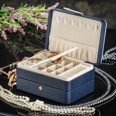 Шкатулка для украшений, полимер, 16.5х11.5х8 см, Y6-10588