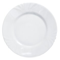 Тарелка десертная, стекло, 19 см, круглая, Cadix, Luminarc, H4129, белая