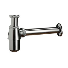 Сифон для мойки, 1" 1/4, нержавеющая сталь, хром, Orio, СХ-403