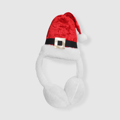 Наушники декоративные Due Esse Christmas с шапкой деда мороза в ассортименте