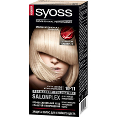 Краска для волос Syoss SalonPlex 10-11 Ультра-светлый жемчужный блонд