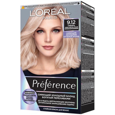 Краска для волос Loreal Preference Cool Blondes 9.12 Сибирь L'Oreal