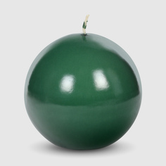 Свеча Mercury Deco glossy sphere зелёная 8 см