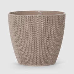 Кашпо Serinova Sumela 21,6x19,2 см мокко