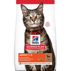 Корм для кошек Hills Science Plan Adult 1-6 для взрослых кошек с ягненком 300 г